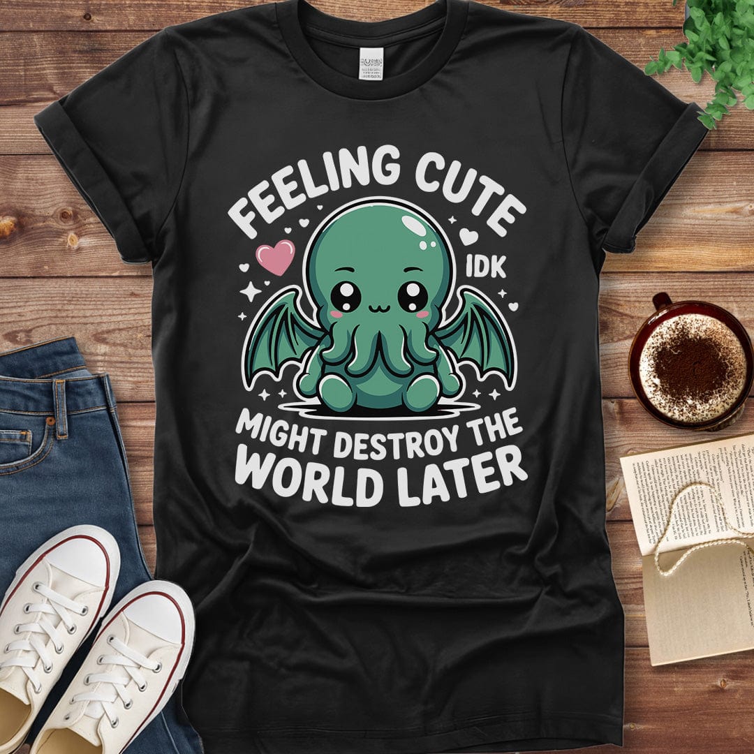 Printful T-shirt Black / S Kawaii Cthulhu T-Shirt