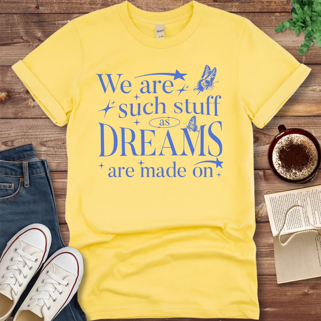 Printful T-shirt Cornsilk / S Shakespeare Tempest Quote
