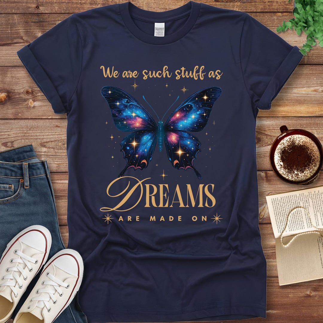 Printful T-shirt Navy / S Shakespeare Quote Shirt