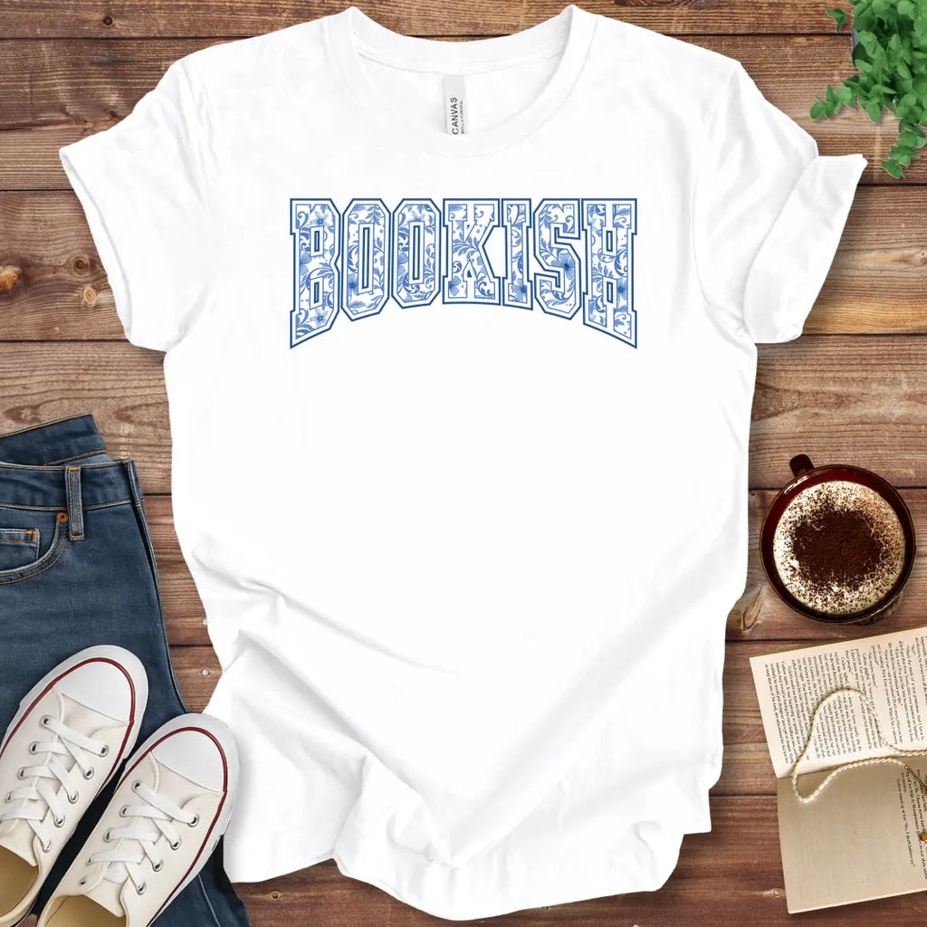 T-Shirt White / S Bookish Toile T-Shirt