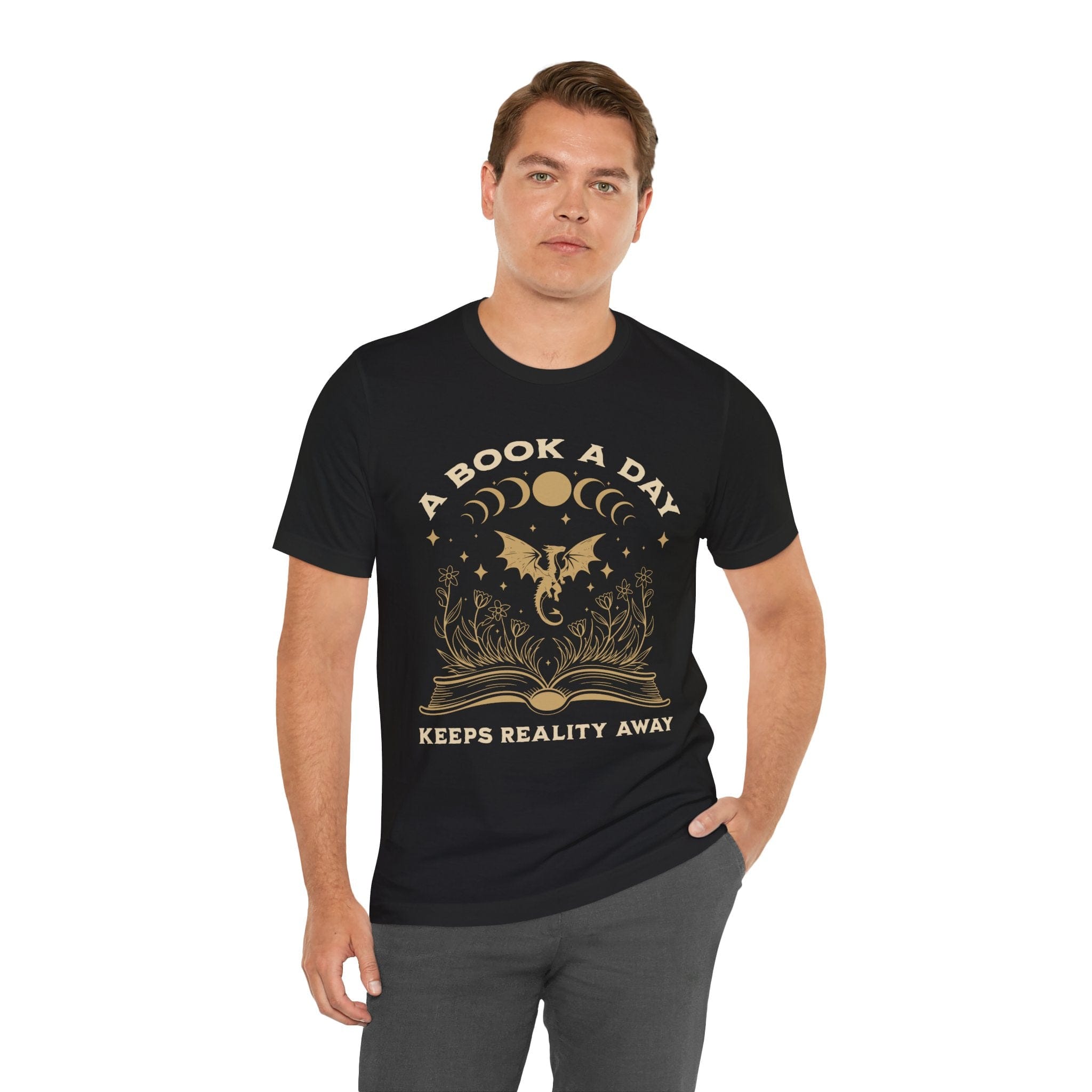 T-Shirt A Book A Day Keeps Reality Away T-shirt