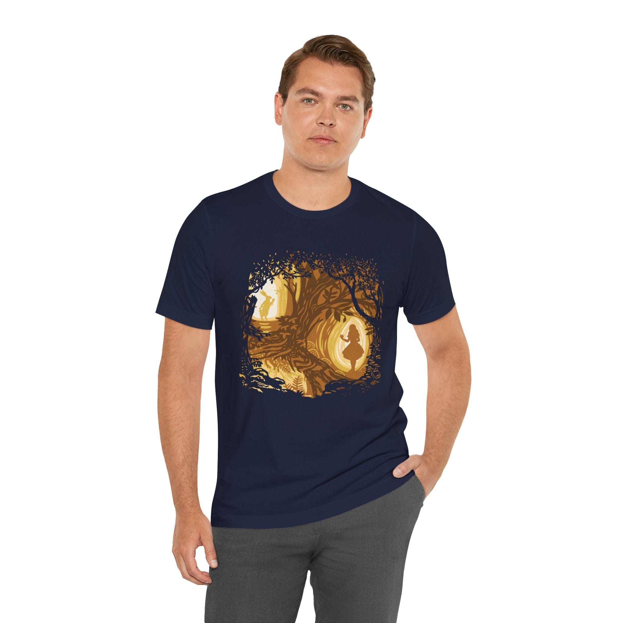 T-Shirt Alice in Wonderland Silhouette Shirt