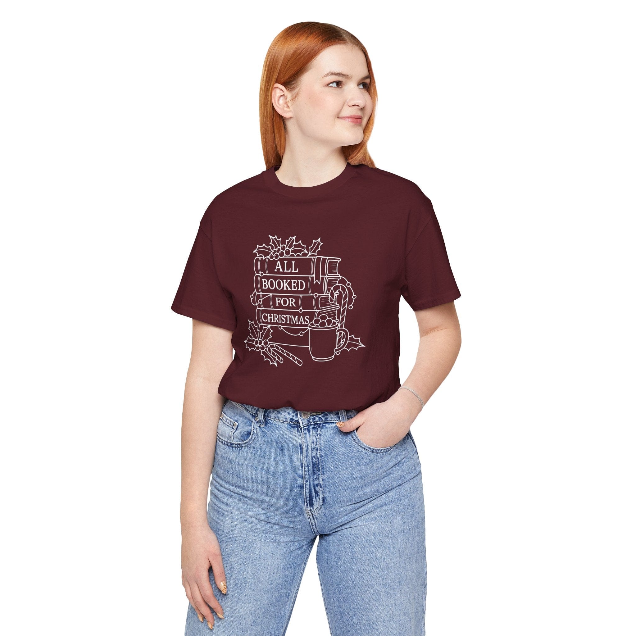 T-Shirt All Booked for Christmas Shirt
