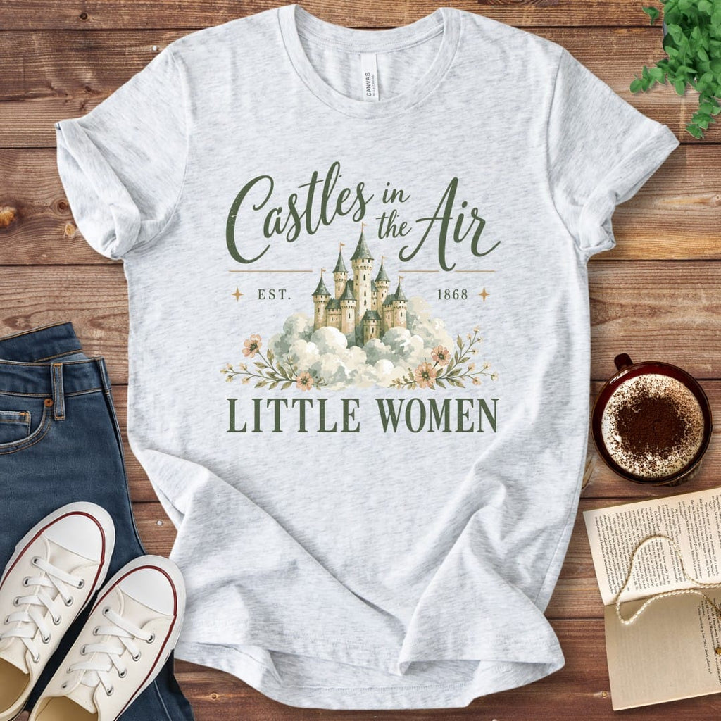 T-Shirt Ash / S Castles in the Air Little Women T-Shirt