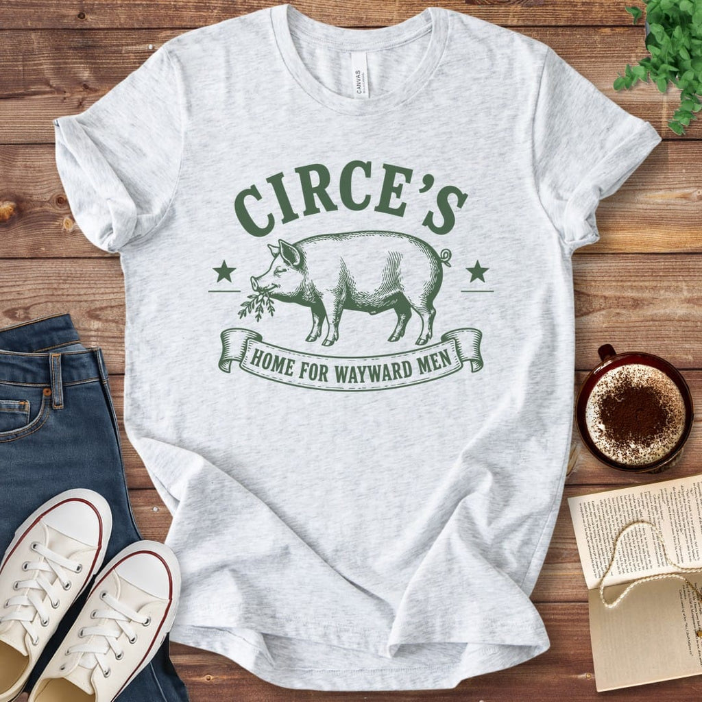 T-Shirt Ash / S Circe's Home for Wayward Men Homer's Odyssey T-Shirt