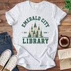 T-Shirt Ash / S Emerald City Library T-Shirt