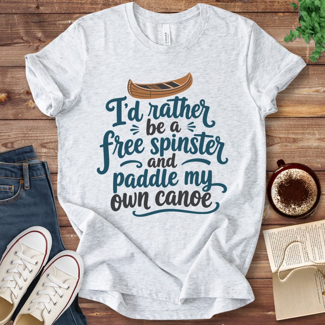 T-Shirt Ash / S Free Spinster T-Shirt
