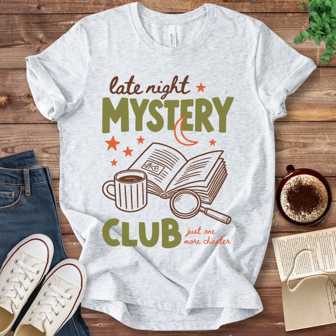 T-Shirt Ash / S Late Night Mystery Club T-Shirt