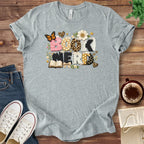T-Shirt Athletic Heather / S Book Nerd Collage Shirt