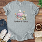 T-Shirt Athletic Heather / S Booked and Busy Book Lover Shirt