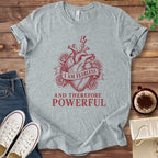 T-Shirt Athletic Heather / S Frankenstein I Am Fearless T-Shirt