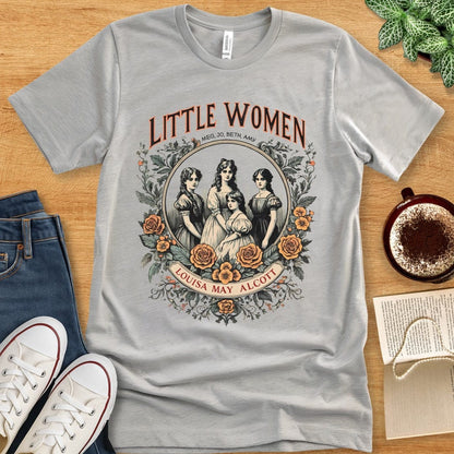 T-Shirt Athletic Heather / S Little Women Shirt