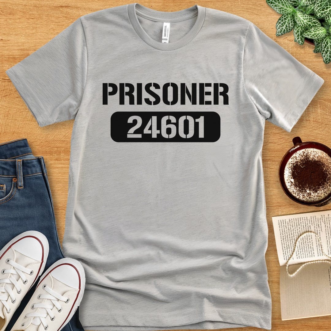 T-Shirt Athletic Heather / S Prisoner 24601 Shirt – Les Misérables