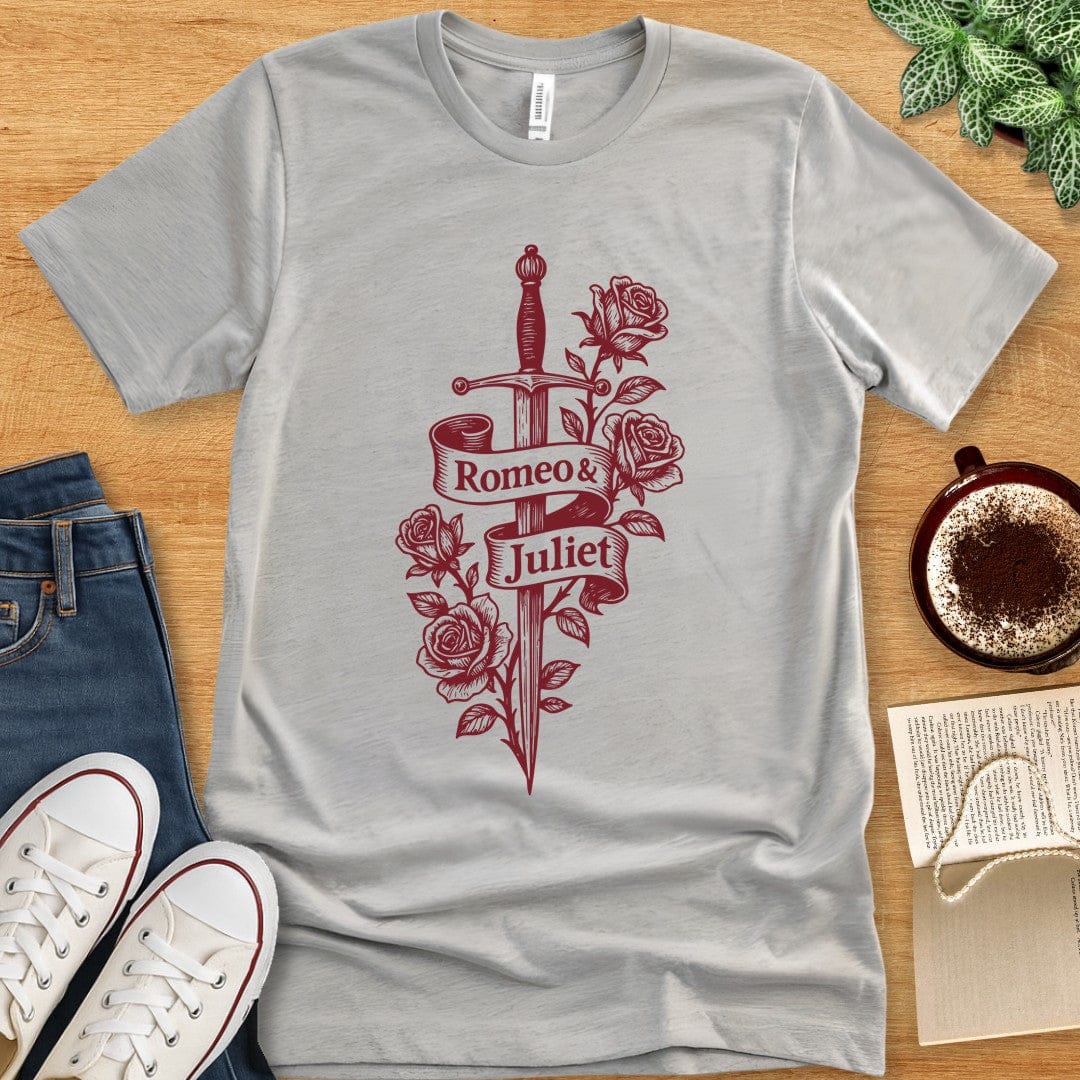 T-Shirt Athletic Heather / S Romeo and Juliet Sword Shirt
