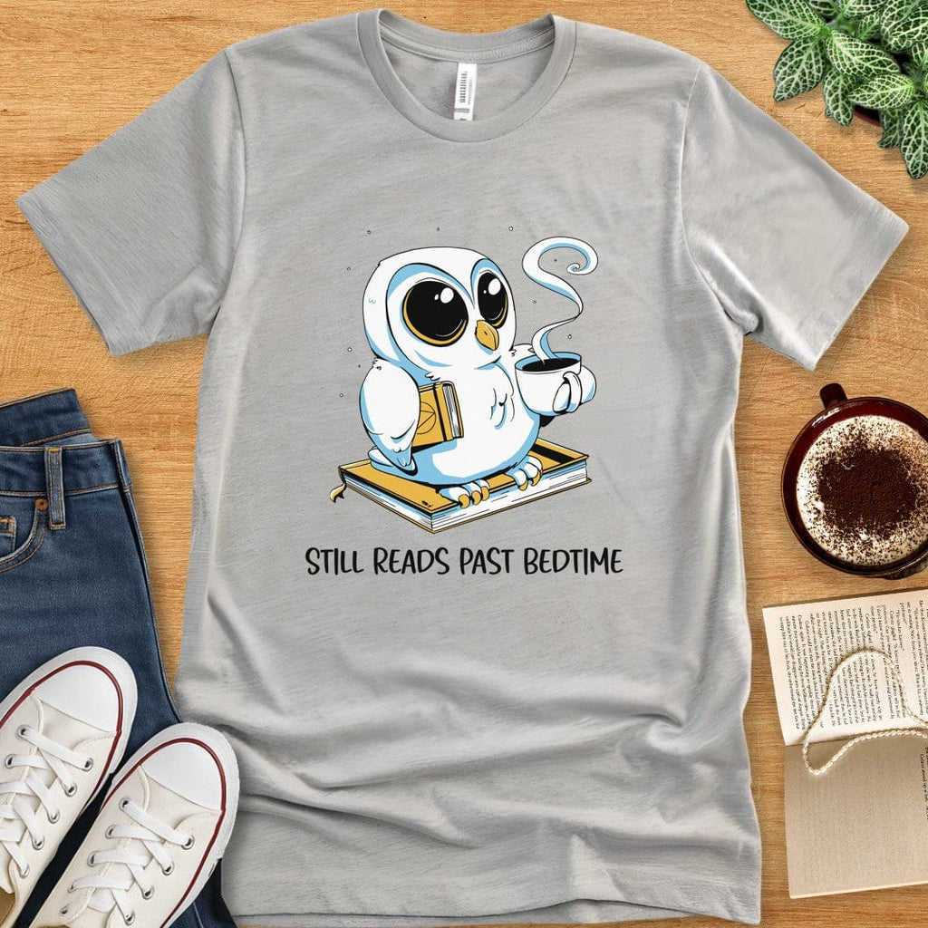 T-Shirt Athletic Heather / S Still Reads Past Bedtime Tshirt
