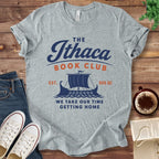 T-Shirt Athletic Heather / S The Ithaca Book Club Homer's Odyssey T-Shirt