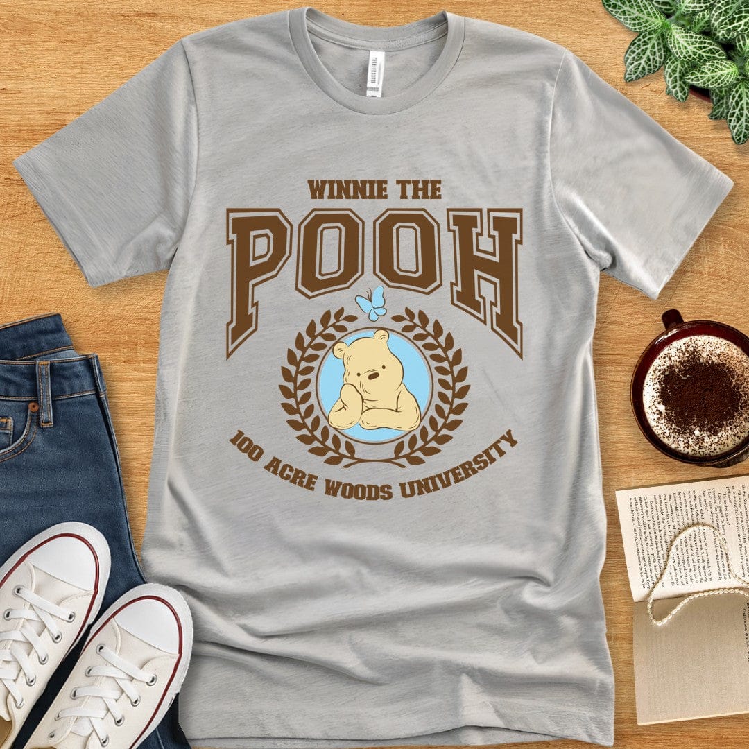 T-Shirt Athletic Heather / S Winnie the Pooh University Shirt
