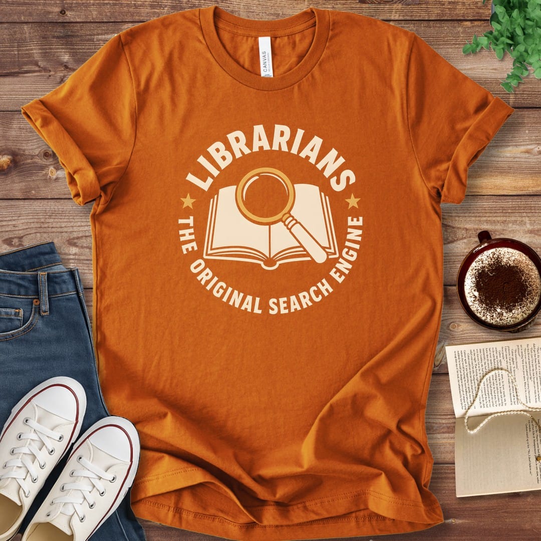 T-Shirt Autumn / S Librarians The Original Search Engine T-Shirt
