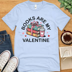 T-Shirt Baby Blue / S Books Valentine T-shirt