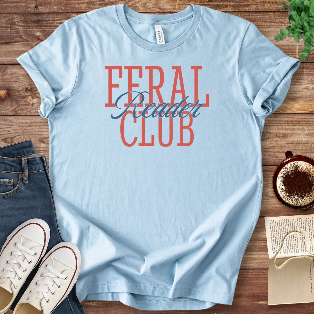 T-Shirt Baby Blue / S Feral Reader Club T-Shirt