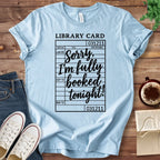 T-Shirt Baby Blue / S Fully Booked Library Card T-Shirt