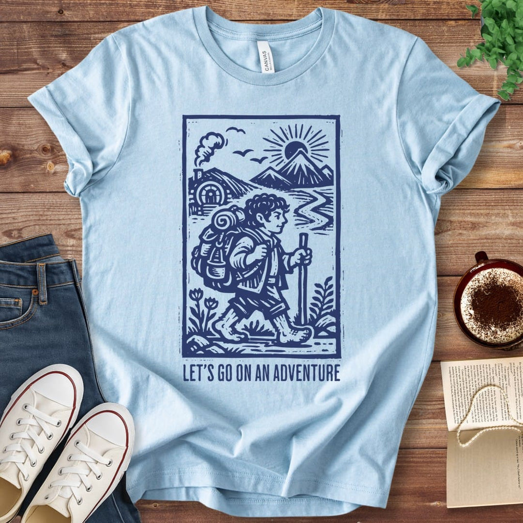 T-Shirt Baby Blue / S Let's Go On An Adventure T-Shirt