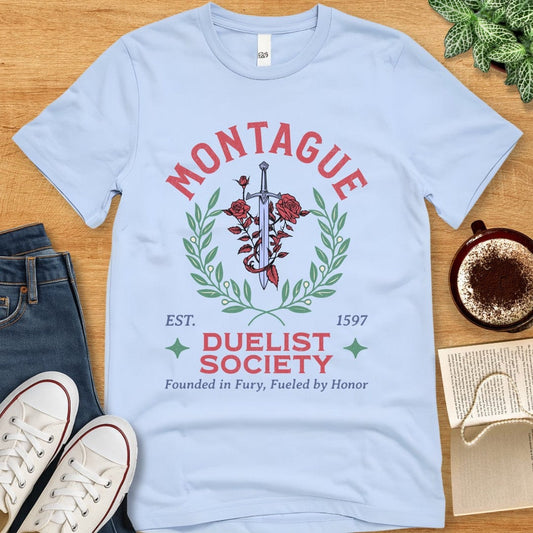 T-Shirt Baby Blue / S Montague Duelist Society Shirt – Romeo and Juliet