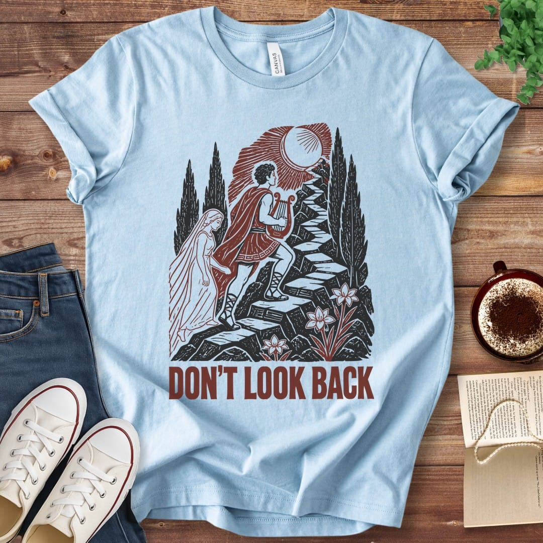 T-Shirt Baby Blue / S Orpheus Don't Look Back T-Shirt