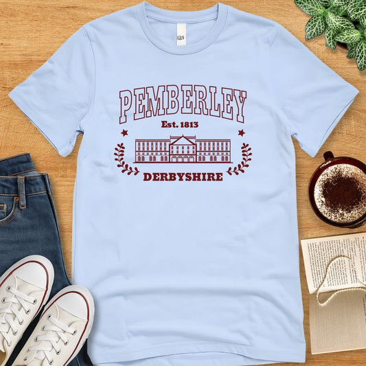 T-Shirt Baby Blue / S Pemberley Derbyshire Shirt