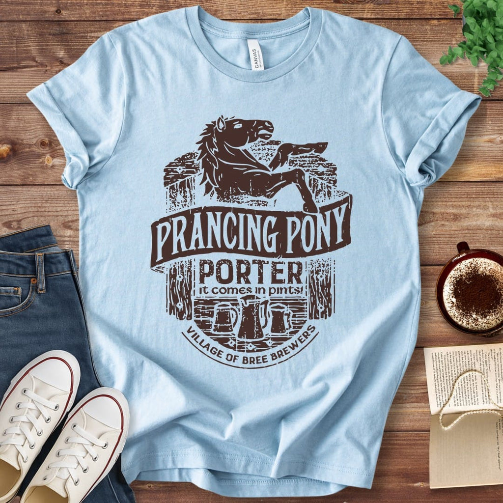 T-Shirt Baby Blue / S Prancing Pony T-Shirt