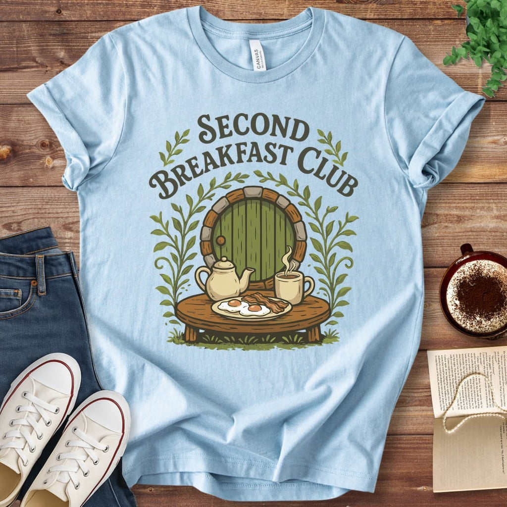 T-Shirt Baby Blue / S Second Breakfast Club T-Shirt