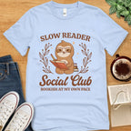 T-Shirt Baby Blue / S Slow Reader Social Club T-shirt