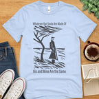 T-Shirt Baby Blue / S Wuthering Heights Heathcliff T-shirt