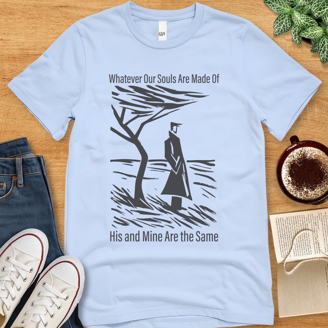 T-Shirt Baby Blue / S Wuthering Heights Heathcliff T-shirt