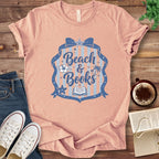 T-Shirt Beach & Books T-Shirt