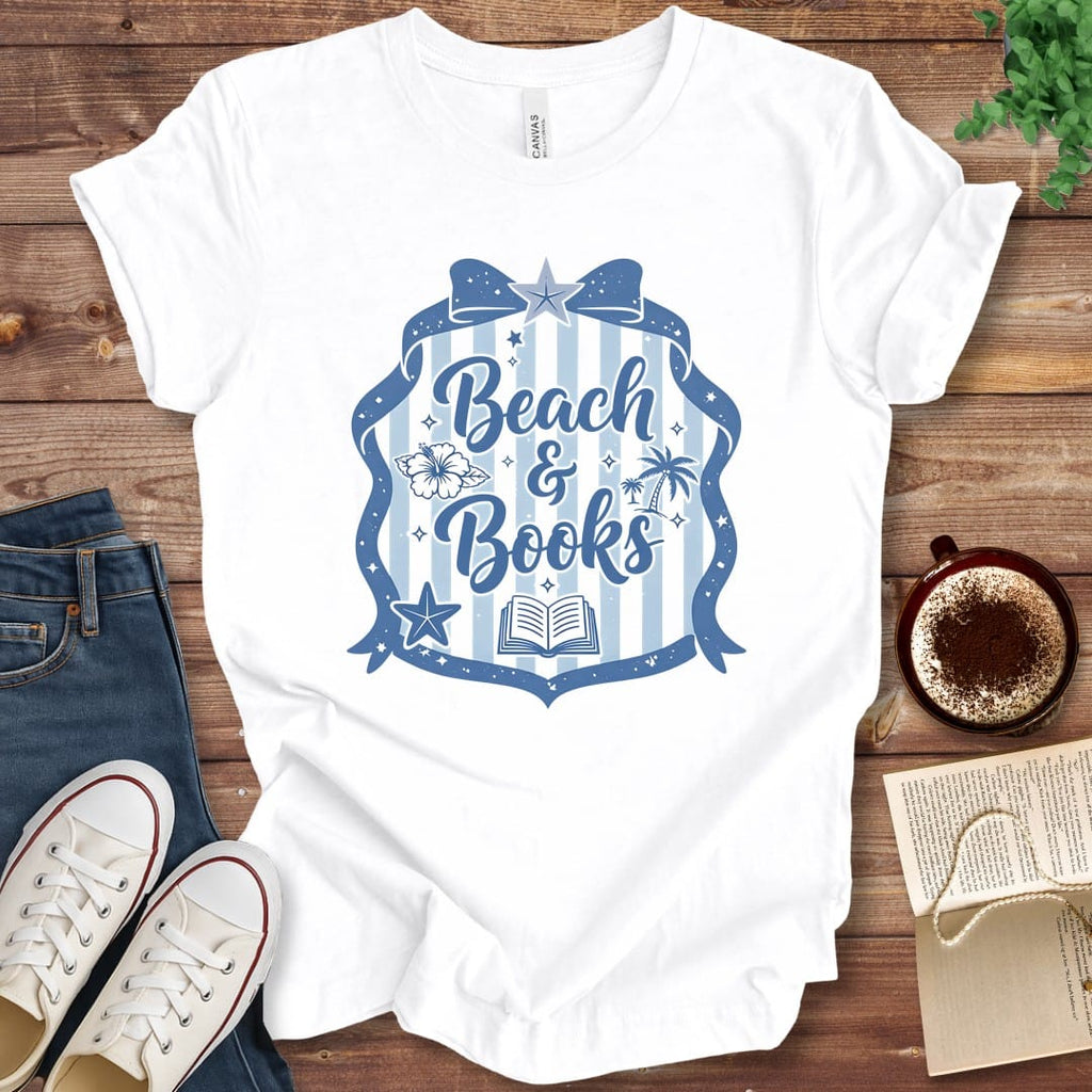 T-Shirt Beach & Books T-Shirt