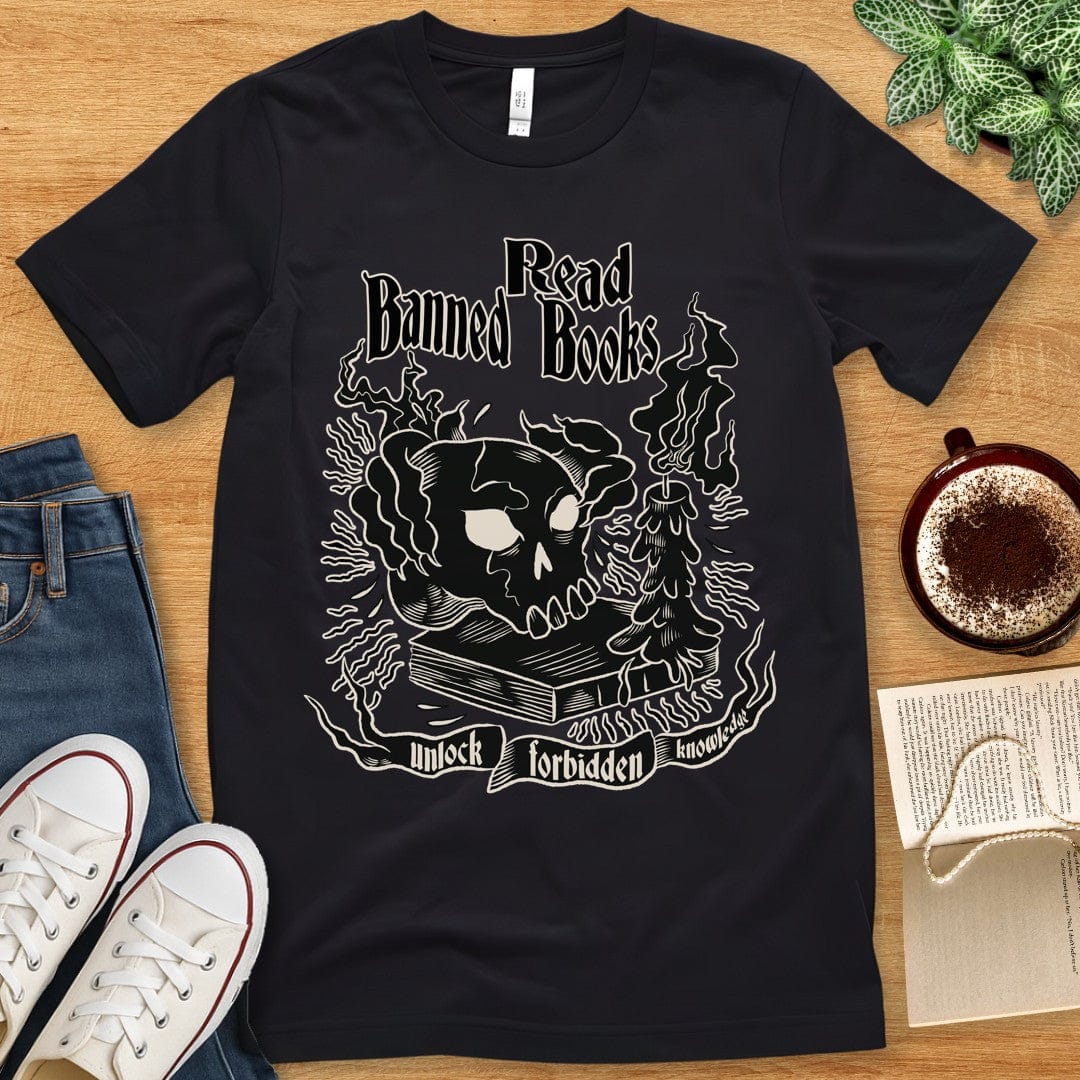T-Shirt Black / S Banned Books Black Magic T-shirt