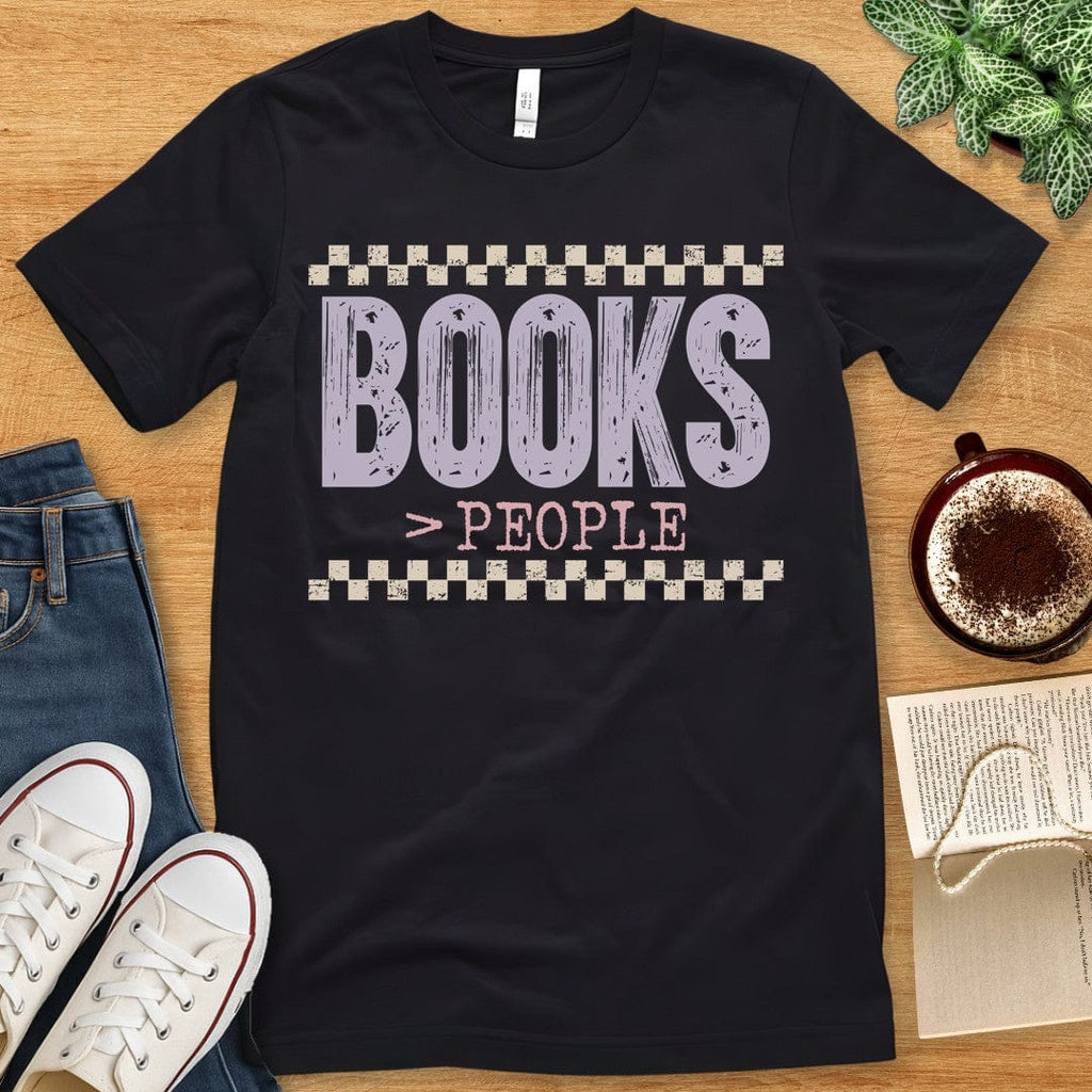 T-Shirt Black / S Books > People T-shirt