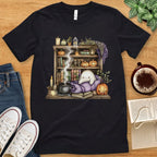 T-Shirt Black / S Cozy Halloween Ghost T-Shirt