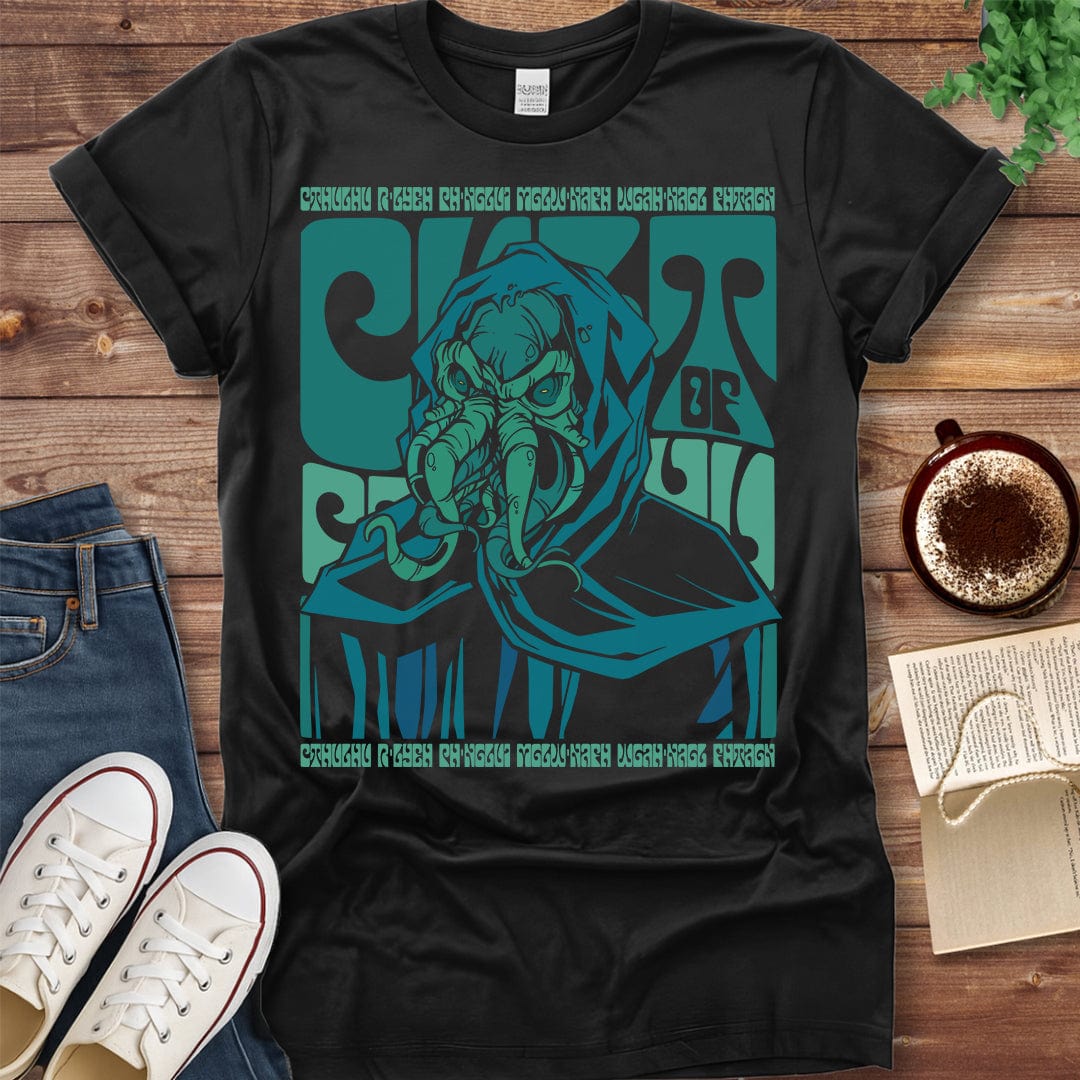 Printful T-shirt Black / S Cult of Cthulhu Shirt
