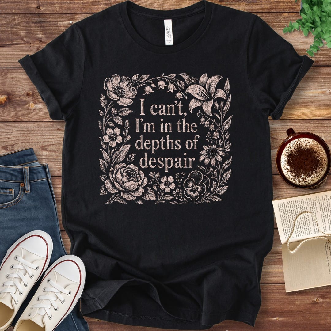 T-Shirt Black / S Depths of Despair Anne of Green Gables T-Shirt