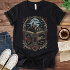 T-Shirt Black / S Dracula Bram Stoker Vintage Book T-Shirt