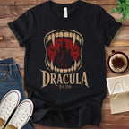 T-Shirt Black / S Dracula Vampire Fangs Bram Stoker T-Shirt