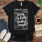 T-Shirt Black / S Fully Booked Library Card T-Shirt
