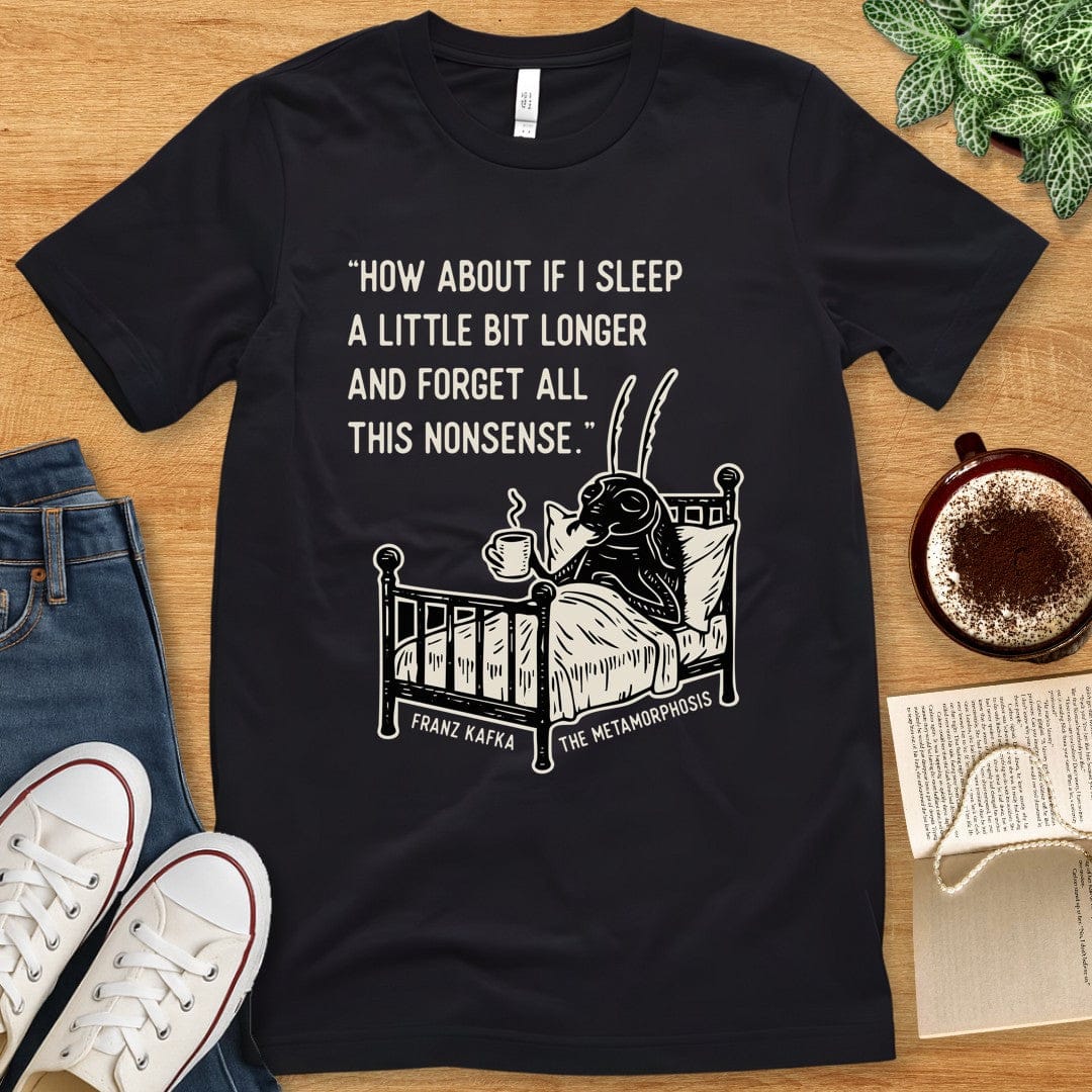 T-Shirt Black / S Kafka Metamorphosis Shirt