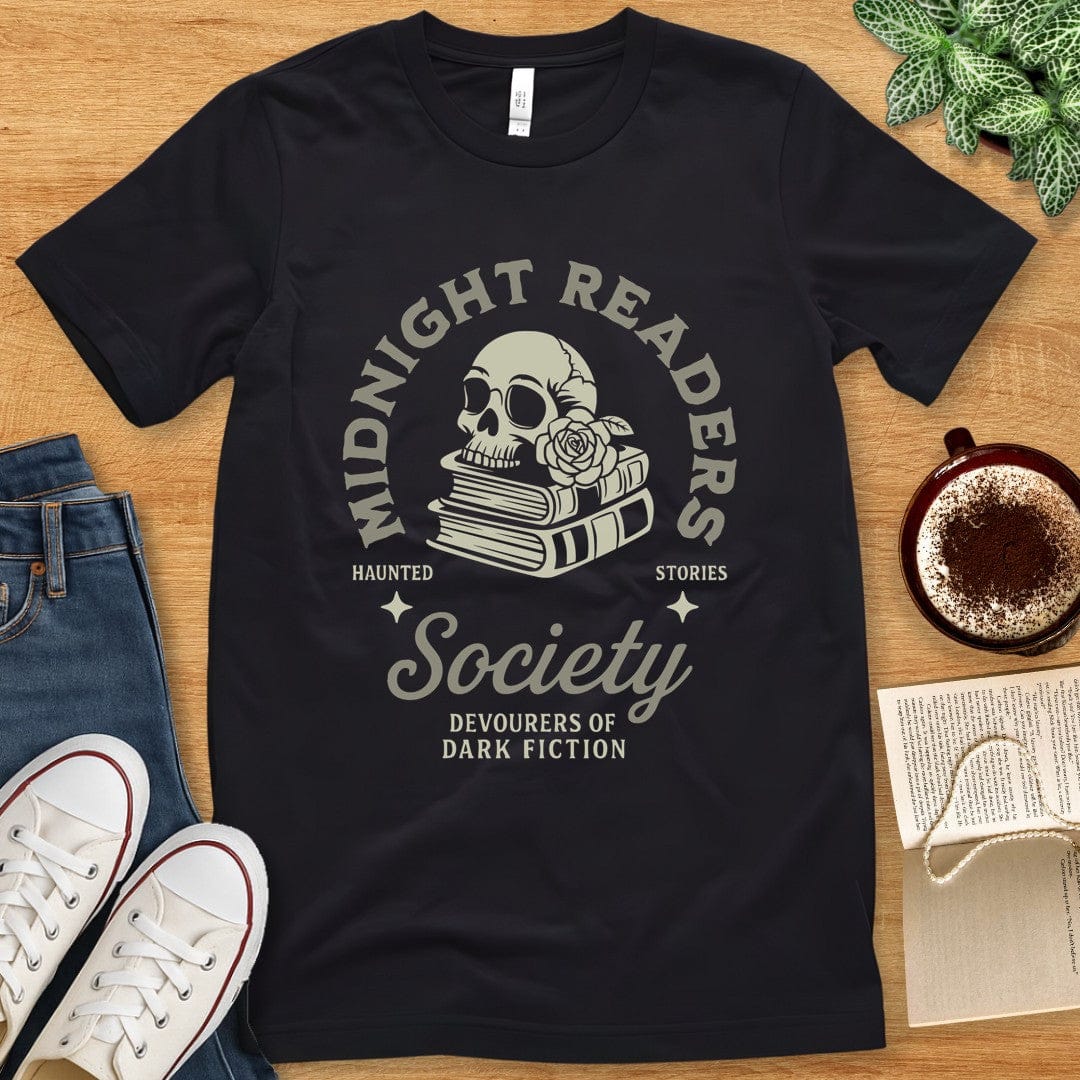 T-Shirt Black / S Midnight Readers Social Club T-shirt
