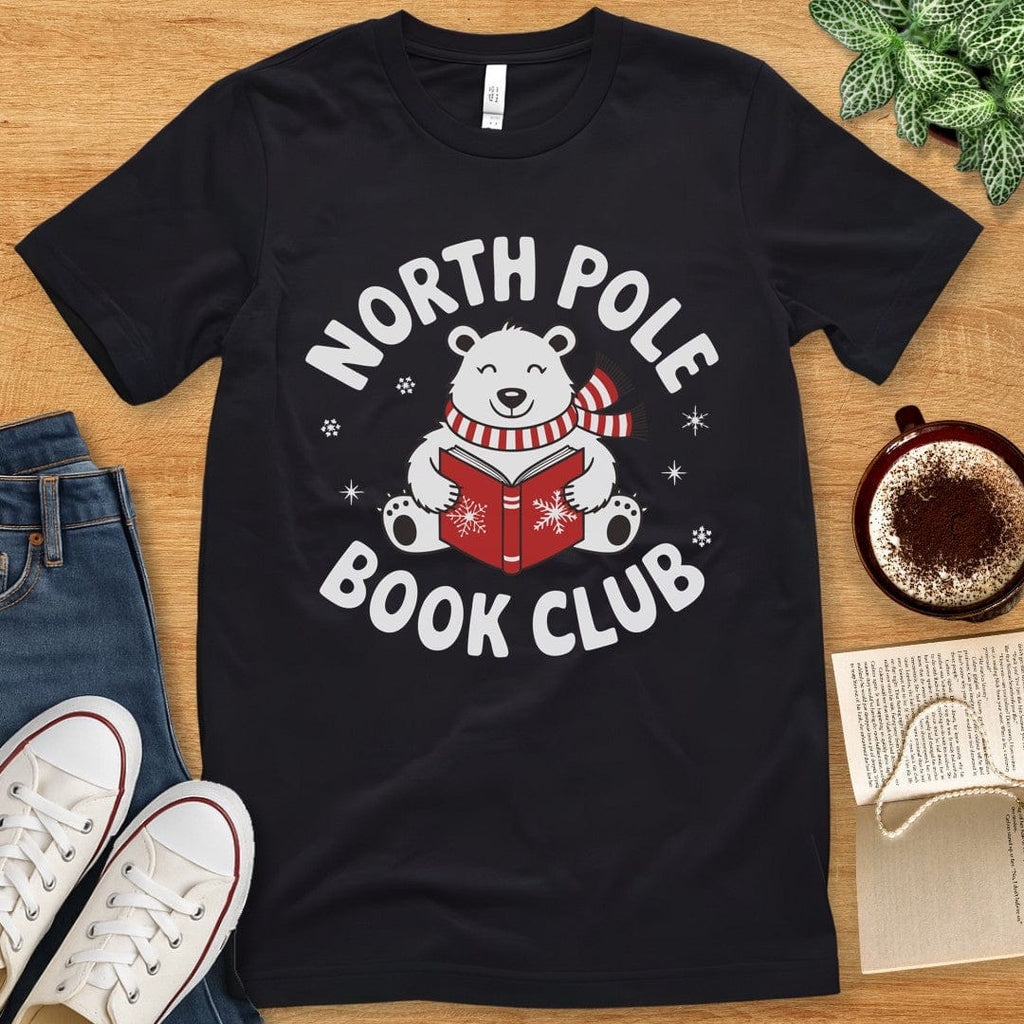 T-Shirt Black / S North Pole Book Club Shirt