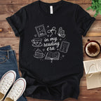 T-Shirt Black / S Reading Era Doodle T-Shirt