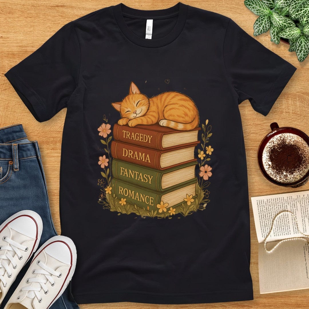 T-Shirt Black / S Tragedy Drama Fantasy Romance Shirt