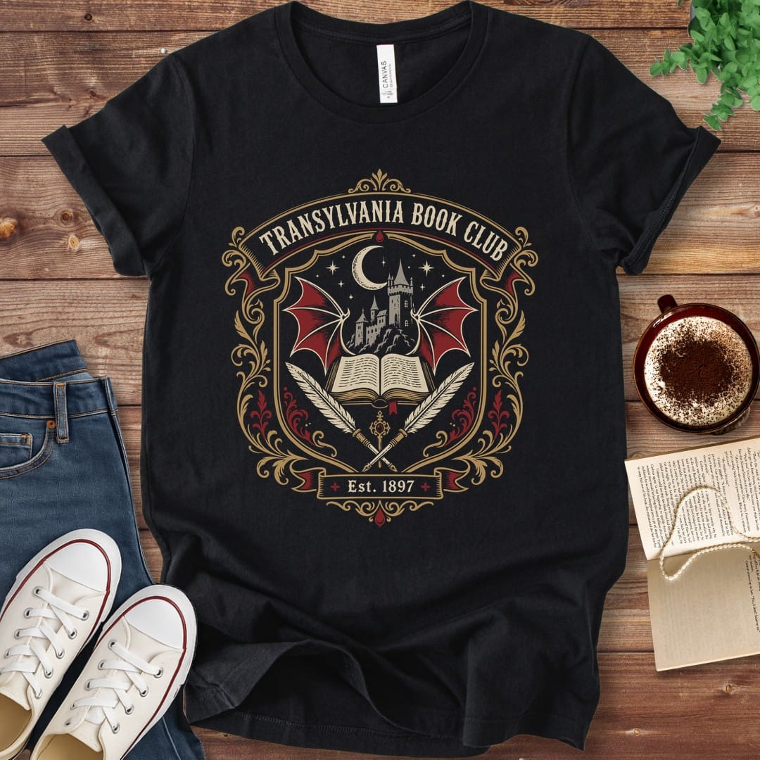 T-Shirt Black / S Transylvania Book Club T-Shirt